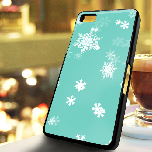 Snowflake Mint Iphone 4/4s, Iphone 5, Samsung Galaxy S3, Samsung S4, Blackberry Z10, Ipod 4 And Ipod 5